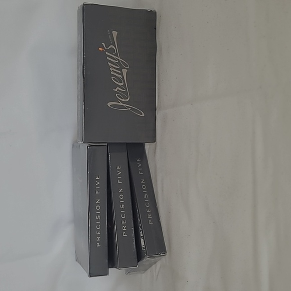 Sealed, new Jeremy's Precision Five razor blades